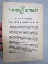Ajatuksia arkkitehtuurista