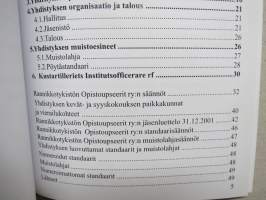 Rannikkotykistön Opistoupseerit ry 1896-2001, sisältää matrikkelin