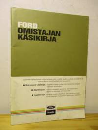 Ford  - Omistajan käsikirja (1982)