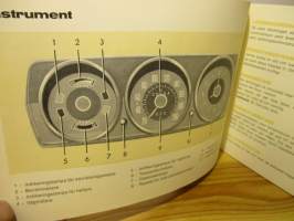 Ford Taunus 20 M - instruktionsbok 1968