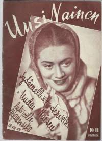 Uusi Nainen 1950 marraskuu / mitä näin Amerikassa, Moskovan nähtävyyksiä, lapsi ja pelko, kuukauden elokuvia