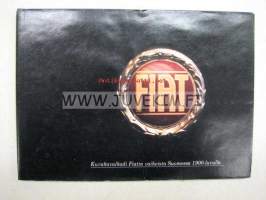 Fiat - Kuvakavalkadi Fiatin vaiheista Suomessa 1900-luvulla