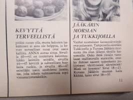 Anna 1971 nr 13, 30.3.1971, Laila Räikkä, RAnskalainen sisustus, Raili Berner, Lotto-tyttö Hilkka Kotamäki, Päiviö Hetemäki, Matti Suurpää, ym.