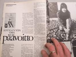 Anna 1971 nr 13, 30.3.1971, Laila Räikkä, RAnskalainen sisustus, Raili Berner, Lotto-tyttö Hilkka Kotamäki, Päiviö Hetemäki, Matti Suurpää, ym.