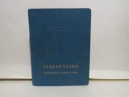 Vaasan lyseo nimikirja 1880-1955