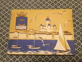 Helsinki postikortit kotelossa