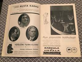 Suomen Kansallisteatterin ohjelma näytäntökautena 1937-1938