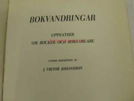 Bokvandringar - uppsatser om böcker och boksamlare
