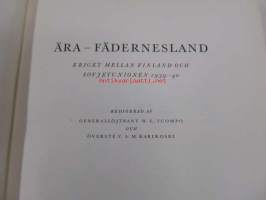 Ära - Fädernesland - Kriget mellan Finland och Sovjetunionen 1939-1940