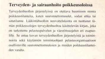 Terveyden-ja sairaanhoito poikkeusoloissa
