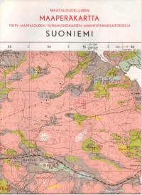 Suoniemi- maataloudellinen maaperäkartta I:20 000