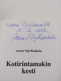 Kotirintamakin kesti (signeerattu, tekijän omiste)