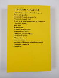 Medixin keltainen kirja : analyysikirja 1990
