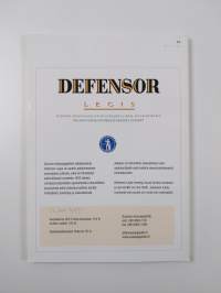 Defensor legis - vuosikerta 2012 (N:o 1-6)