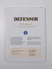 Defensor legis - vuosikerta 2014 (N:o 1-6)