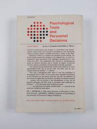 Psychological tests and personnel decisions