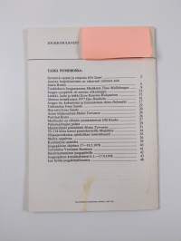 Suomen joogalehti 1977 (vuosikerta 4 numeroa)