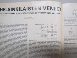 Purje ja moottori 1968 nr 12, Helsinkiläisten veneet, Kellumavara, Windmill-luokka, Helikoptereita pelastustyöhön, Moottorikelkat 1969, Evinrudet 1969 esittelyssä ym