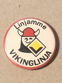 Vikinglinja rintamerkki/pinssi