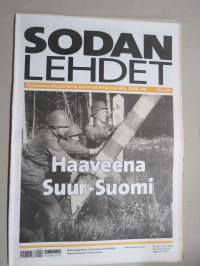 Haaveena Suur-Suomi - Sodan lehdet, kokoelma alkuperäisiä sanomalehtiä vuosilta 1939-1945 dokumentti 19 -juliste + lehti / lehdet, uustuotantoa