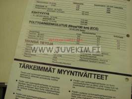 Ford Escort 1.6 automaattivaihteisto myyntiesite sisäiseen käyttöön -myyntiesite