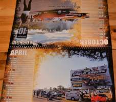 Blacklist street racers 2018 seinäkalenteri