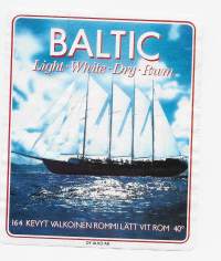 Baltic Rommi    nr 164- viinaetiketti