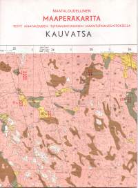 Kauvatsa maataloudellinen maaperäkartta I:20 000