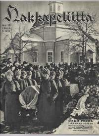 Hakkapeliitta  1944 nr  12 / Ukko-Pekka isänmaan poveen, aseitten keskellä laupeutta, Narvan mailla