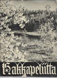 Hakkapeliitta  1944 nr  25-26 / Juhannuksena, venäläisten suurhyökkäys Kannaksella, ilmatorjuntaa, suomalainen sotamies kasjujen kuvaamana