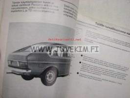 Volkswagen Passat 1974 -omistajan käsikirja