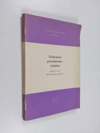 Yleiskatsaus psykofarmakoterapiaan