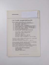 Suomen joogalehti 1976 (vuosikerta, 4 numeroa)