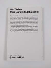 Mitä Gandhi todella sanoi