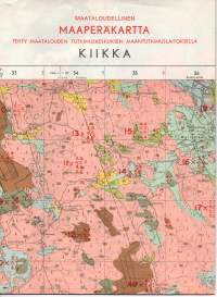 Kiikka- maataloudellinen maaperäkartta