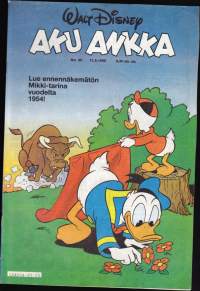 Aku Ankka 1995 N:o 20 (17.5.1995). Ennennäkemätön Mikki-tarina vuodelta 1954.