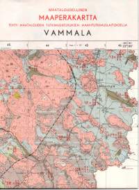 Vammala maataloudellinen maaperäkartta I:20 000