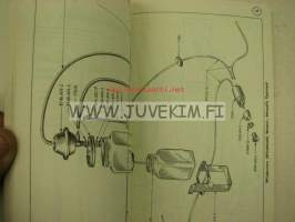 Ford Consul spare parts list owner´s edition 1958 -varaosaluettelo (omistajan versio)