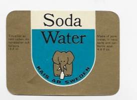 Soda Water -   juomaetiketti