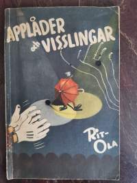 Applåder och visslingar (rohkeita, poliittisia pilapiirroksia keskeltä sotaa)