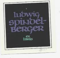 Ludwig Spindel-Berger - Ex Libris