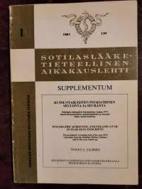 Sotilaslääketieteellinen aikakauslehti 1/1981 (Veikko A. Aalberg: Kutsuntaikäisten psykiatrinen seulonta ja seuranta)