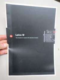 Leica M cameras M-System - M9 -brochure