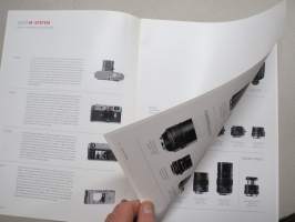 Leica M cameras M-System - M9 -brochure