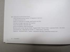 Leica M cameras M-System - M9 -brochure