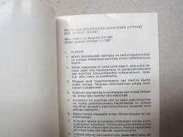 Suomen Palveluskoiraliitto SPKL - Palveluskoirakokeet sääntökirja