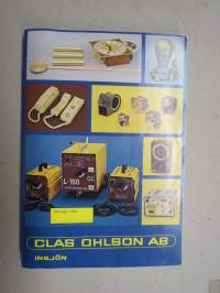 Clas Ohlson &amp; Co, Insjön, Sverige, Katalog nr 69 1980-81 -postimyyntiluettelo / mail order catalog