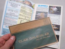 Clas Ohlson &amp; Co, Insjön, Sverige, Katalog nr 69 1980-81 -postimyyntiluettelo / mail order catalog