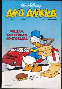 Aku Ankka 2003 N:o 27 (2.7.2003). William van Hornin johtosarja - Kohtalokas piirakka