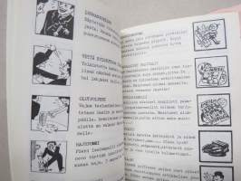 Amicos tuotteita -pilailu-, karnevaali- ja taikatemppuvälineiden luettelo